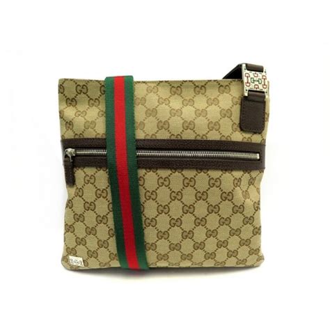 gucci double sacoche|sacoche Gucci messenger.